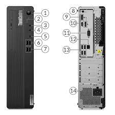 Lenovo ThinkCentre M75s SFF Desktop Mini PC AMD Ryzen 7 Pro 4750G 16 Gb 1Tb Sata+512 SSD Freedos
